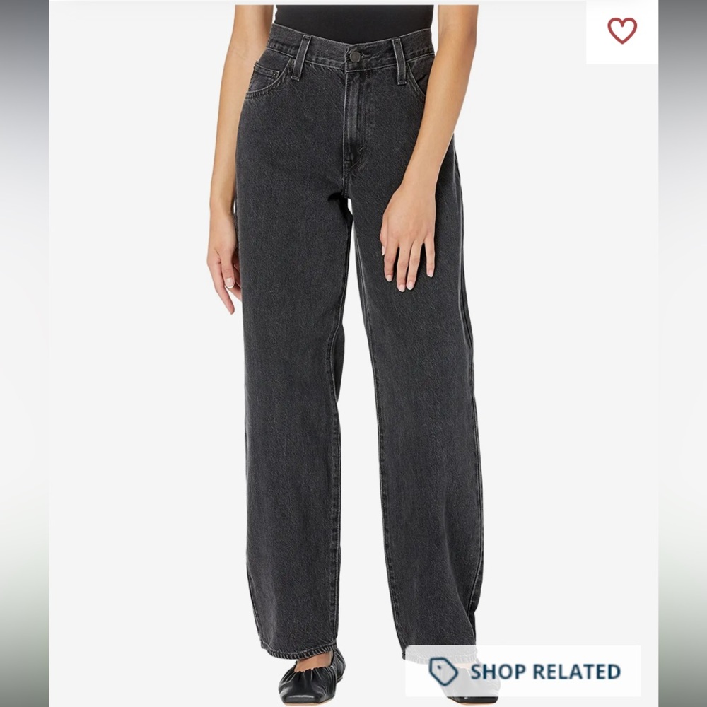 Levi’s Baggy Dad Jeans Sz 28x30 Black